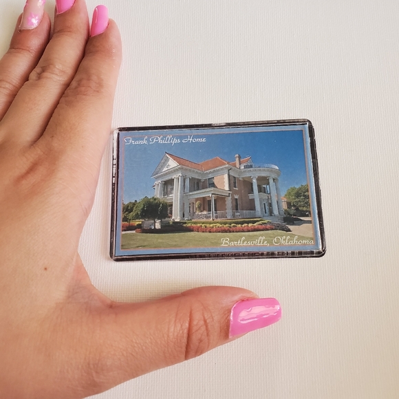 Frank Phillips Home Oklahoma Magnet - Picture 3 of 4